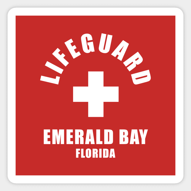 LIFEGUARD, Emerald Bay Sticker by Heyday Threads